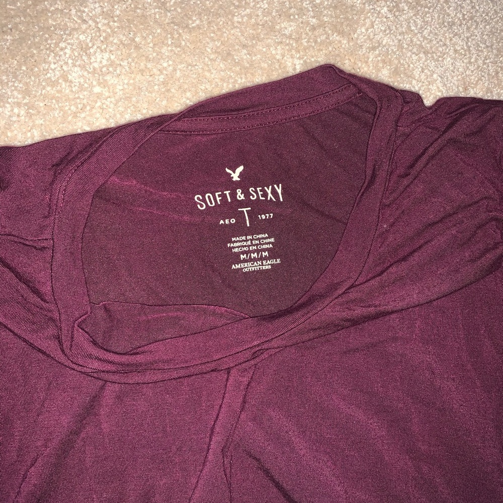 American Eagle Soft Cotton Top - Picture 2 of 2